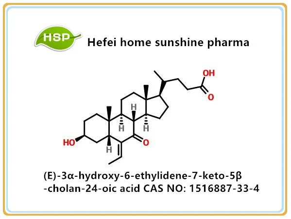 (E)-3α-hydroxy-6-ethylidene-7-keto-5β-cholan-24-oic Acid CAS 1516887-33-4