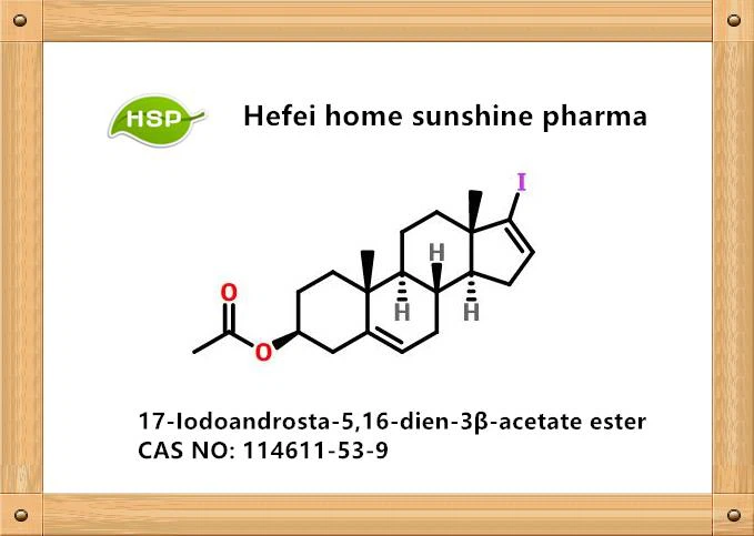 17-Iodoandrosta-5,16-dien-3β-acetaat Ester CAS 114611-53-9