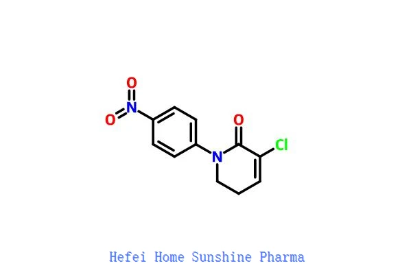 3-Chloor-5,6-dihydro-1- (4-nitrofenyl) -2 (1H) -pyridinon CAS 536760-29-9