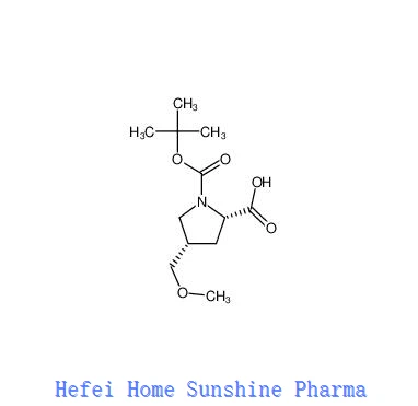 (4S) -1- (tert-butoxycarbonyl) -4- (methoxymethyl) -L-proline CAS 1378388-16-9