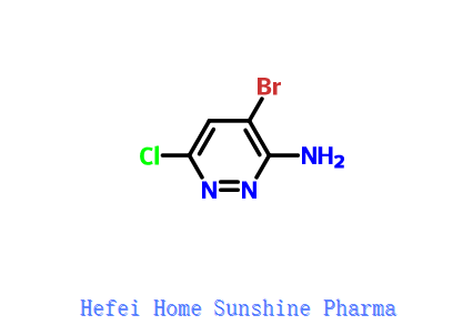 3-Amino-4-broom-6-chloorpyridazine CAS 446273-59-2