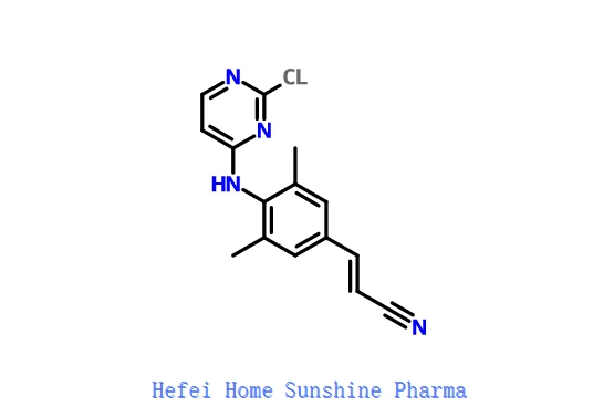 (E)-3-(4-((2-chloorpyrimidine-4-yl)amino)-3,5-dimethylfenyl)acrylonitril CAS 1538550-43-4