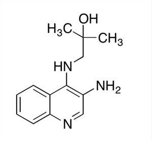 1-[(3-amino-4-quinolinyl)amino]-2-methyl-2-propanol CAS 129655-59-0