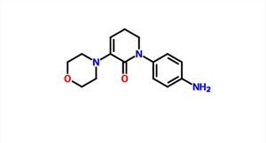 1-(4-aminofenyl)-3-morfolino-5,6-dihydropyridine-2(1H)-één CAS 1267610-26-3