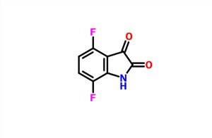 4,7-difluor-1H-indool-2,3-dion CAS 749240-52-6