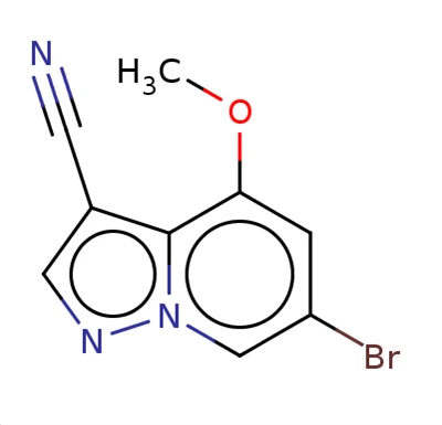 6-broom-4-methoxypyrazolo[1,5-a]pyridine-3-carbonitril CAS 1207836-10-9